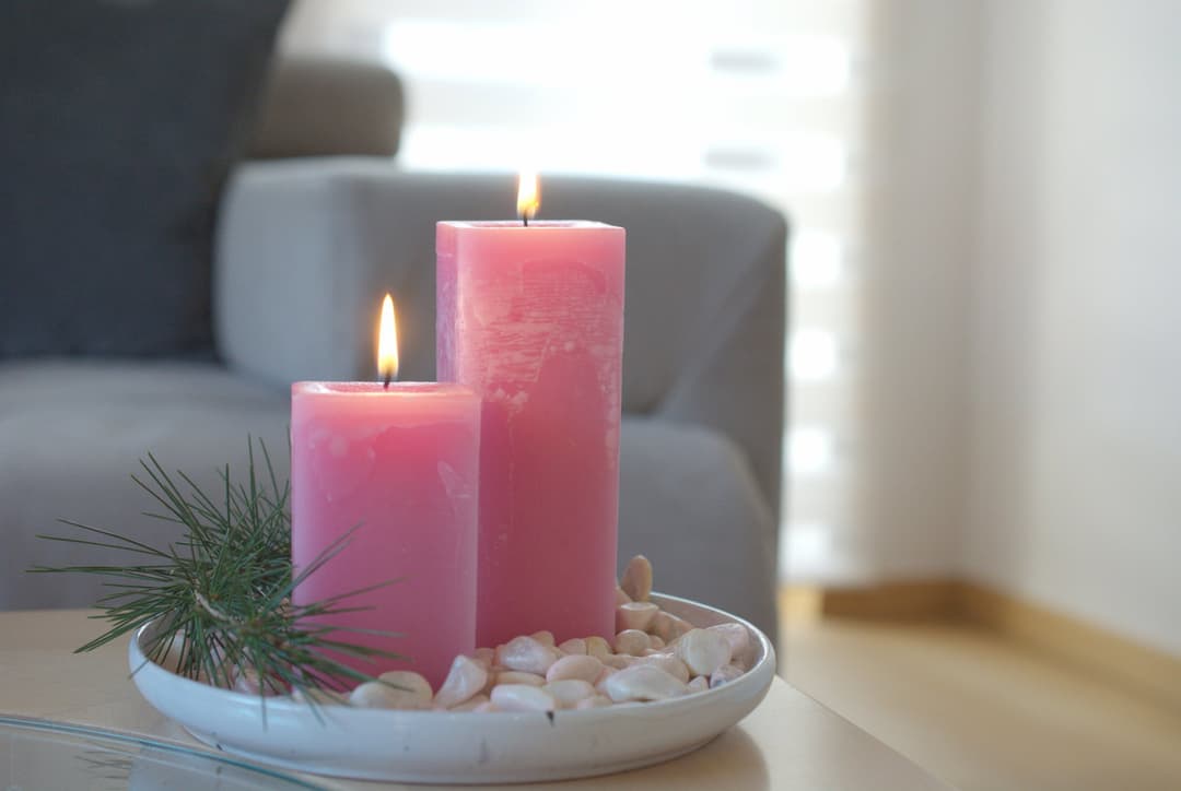 Scented candles / Duftkerzen