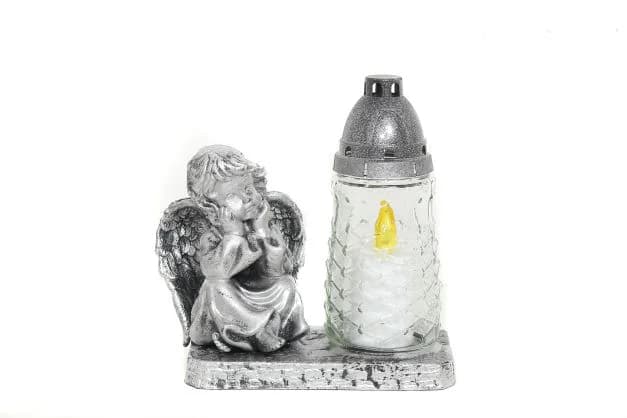 Plamty® Pietra Gedenk-Engelstatue 10245