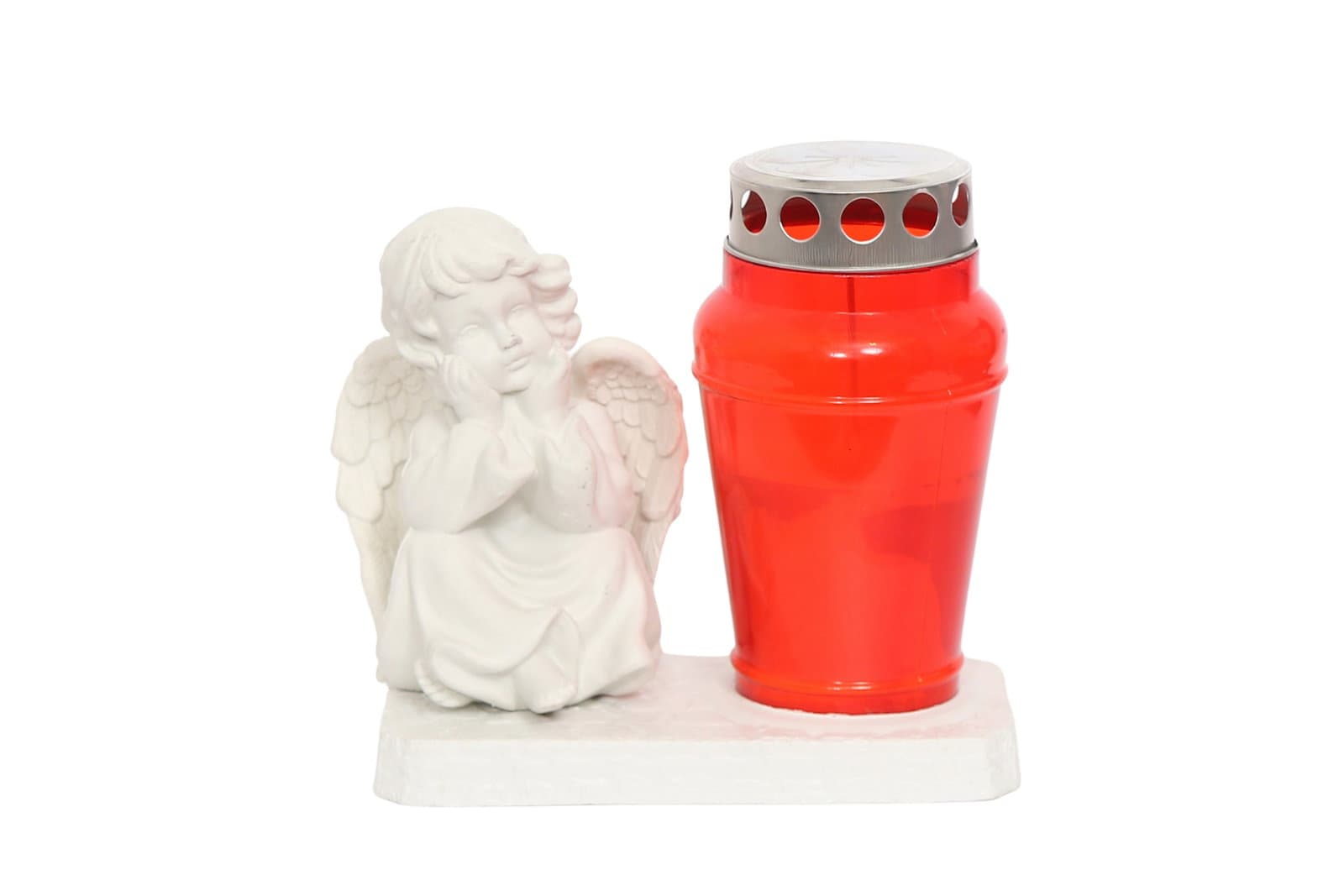 Plamty® Pietra Gedenk-Engelstatue 10366