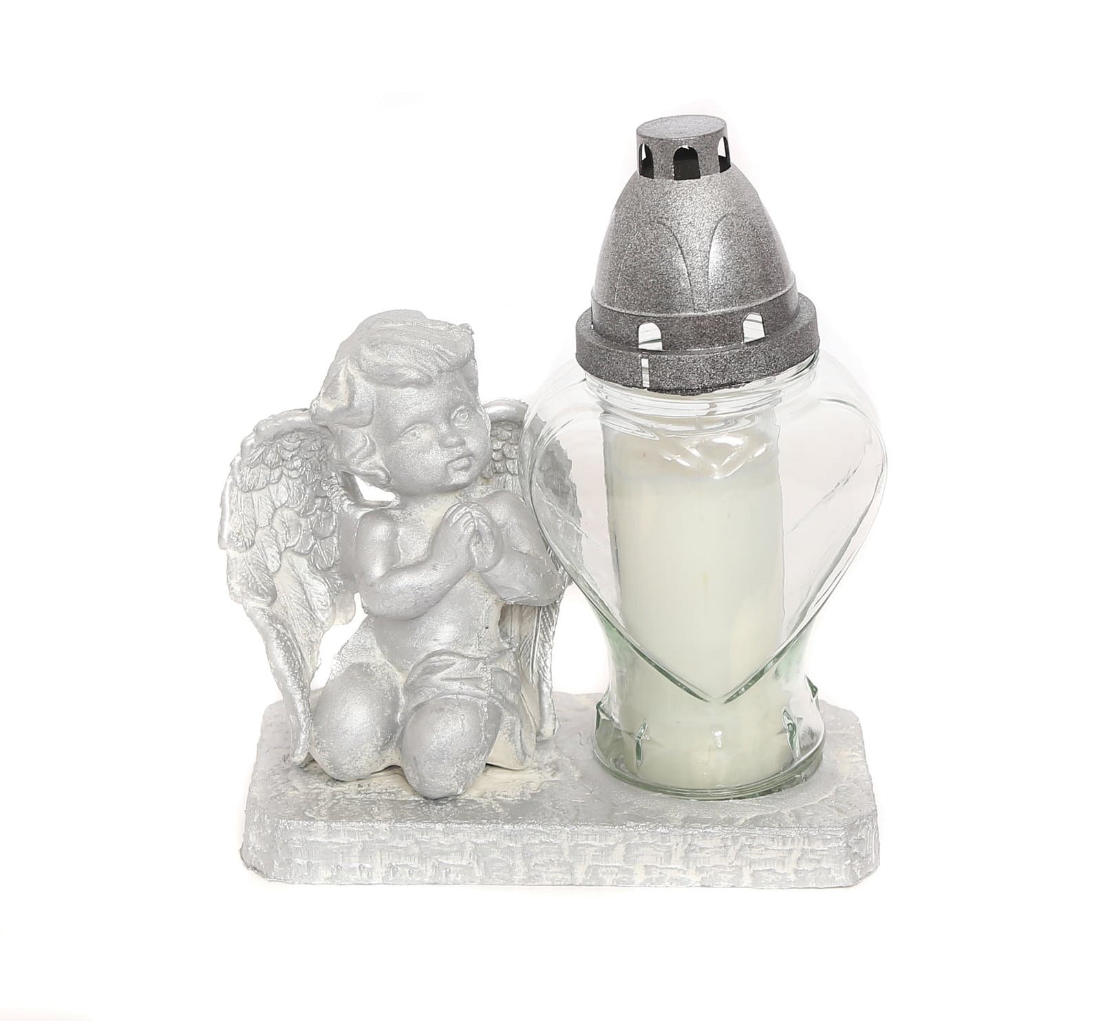 Plamty® Pietra Gedenk-Engelstatue 10409