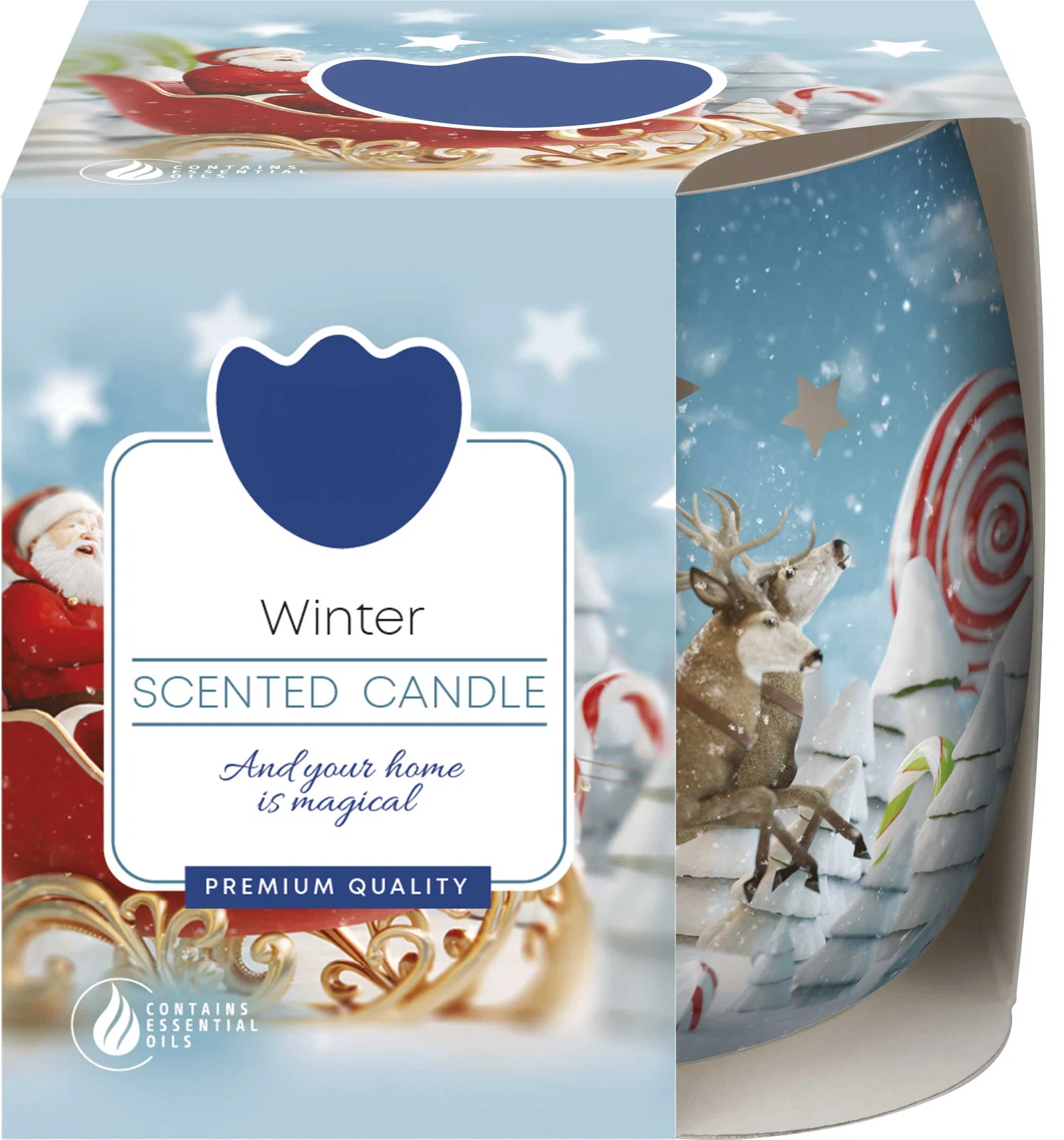 Scented Candle Dezi Pahzim Snje