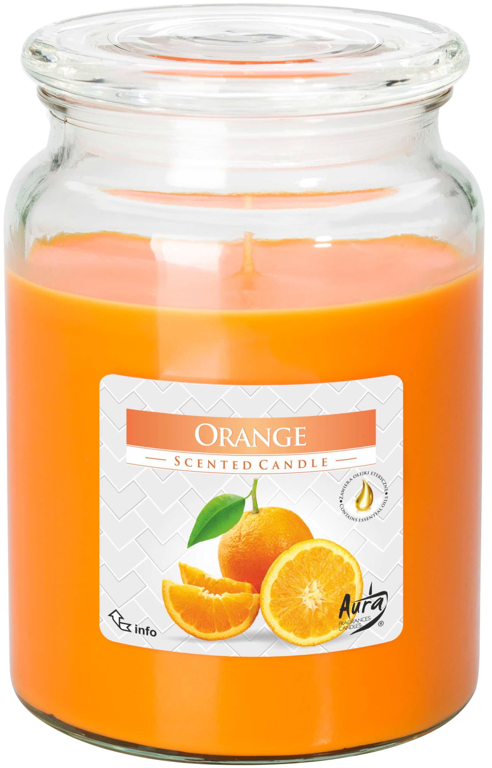 Scented Candle Dell140 Orange