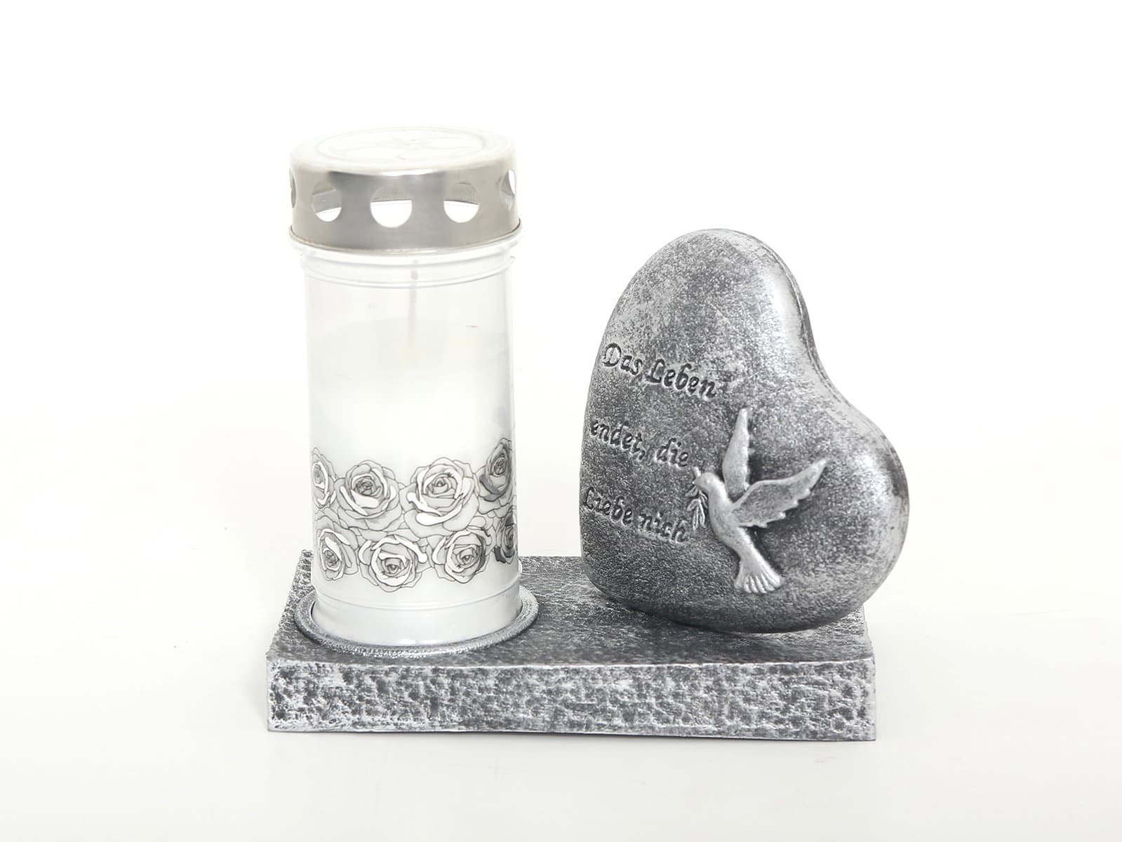 Plamty® Pietra Memorial Heart Statue 11204