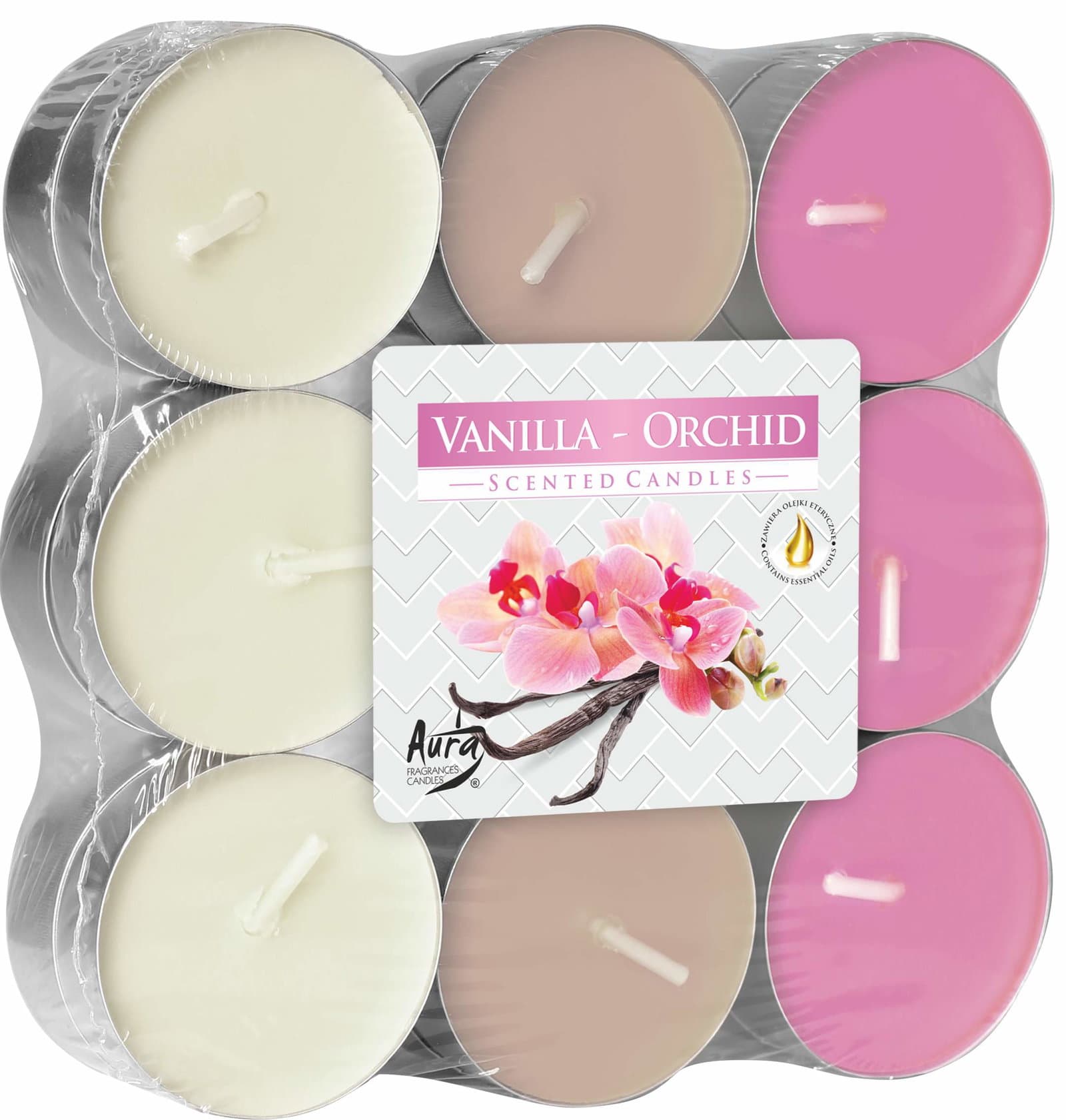 Scented Tealights Set 18/1 Vanilia