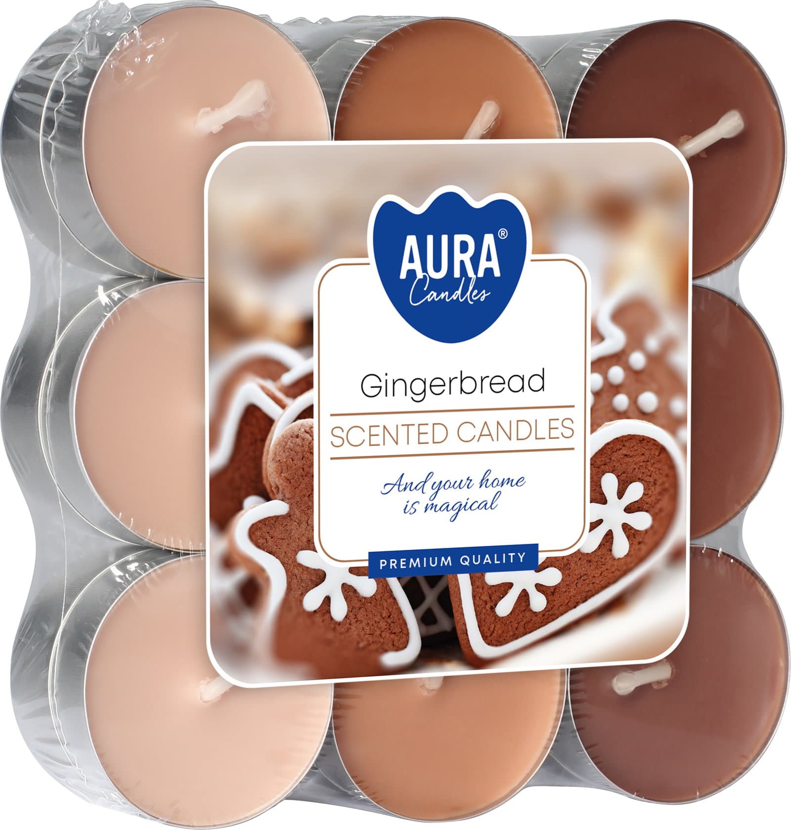 Duftteelicht Valcol Set 18/1 Ginger