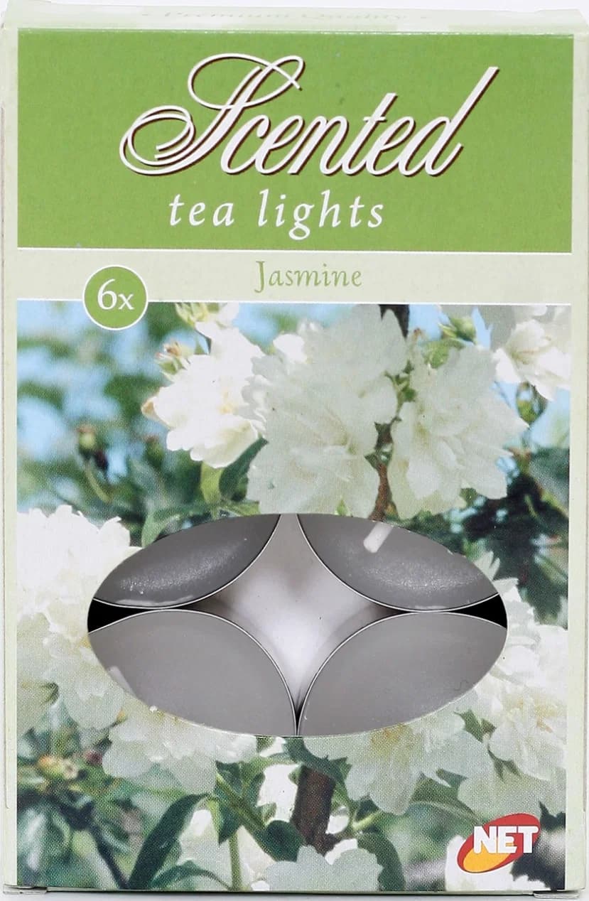 Scented Tealights Luäśica Jasmin Set 6/1
