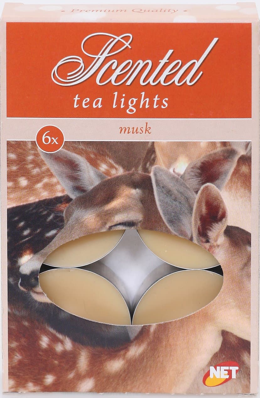 Scented Tealights Mosus Set 6/1