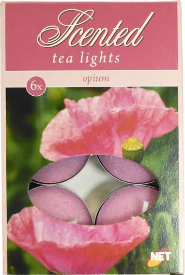 Scented Tealights Opium Set 6/1