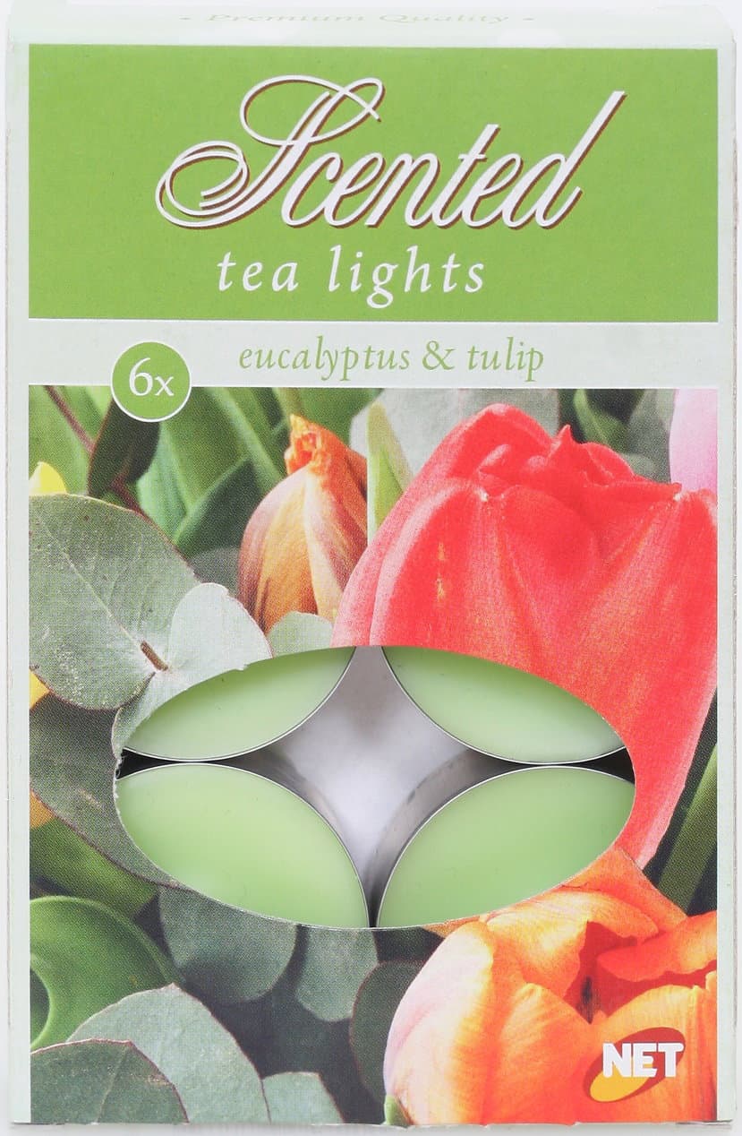 Scented Tealights Eukaliptus & Tulip