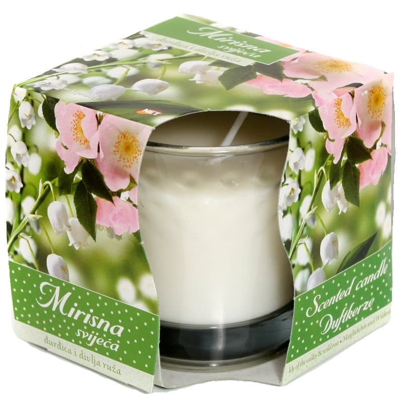 Scented Candle Rpzip Wild Rose