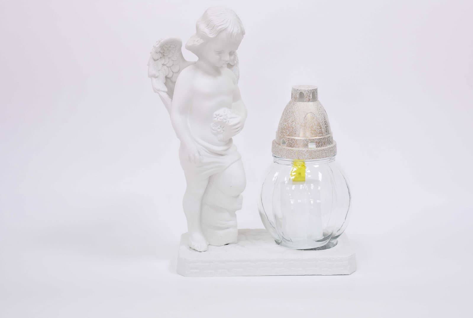 Plamty® Pietra Gedenk-Engelstatue 44055