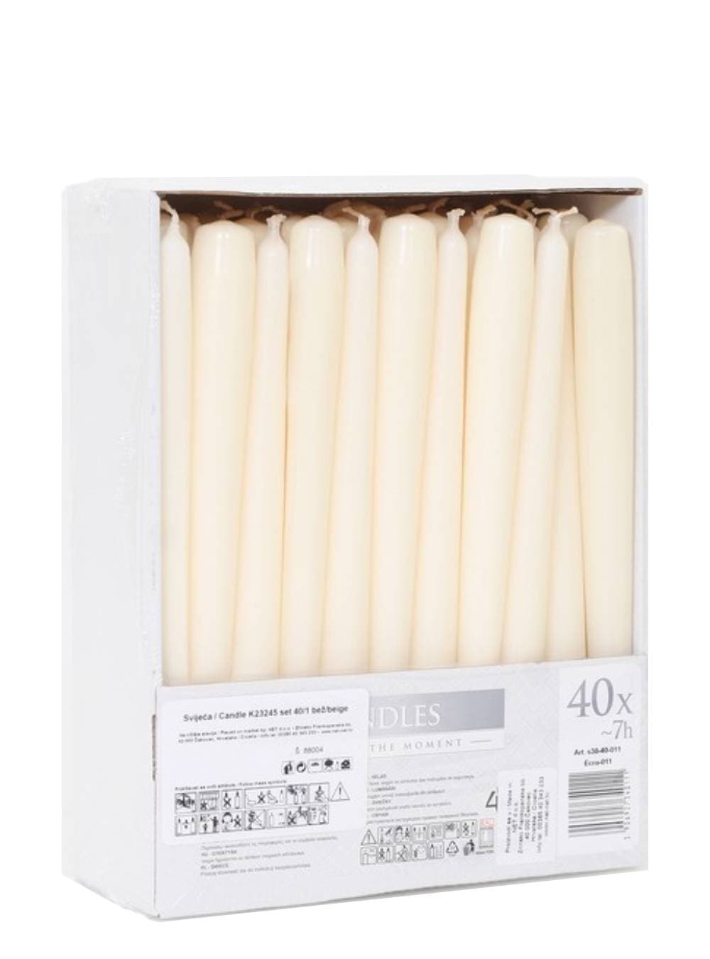 Svijeća KONUS K23245 40/1 Bež
