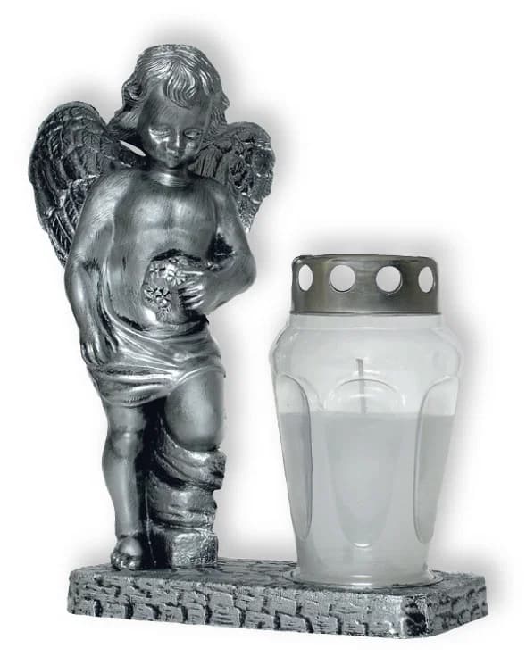 Plamty® Pietra Gedenk-Engelstatue 89011