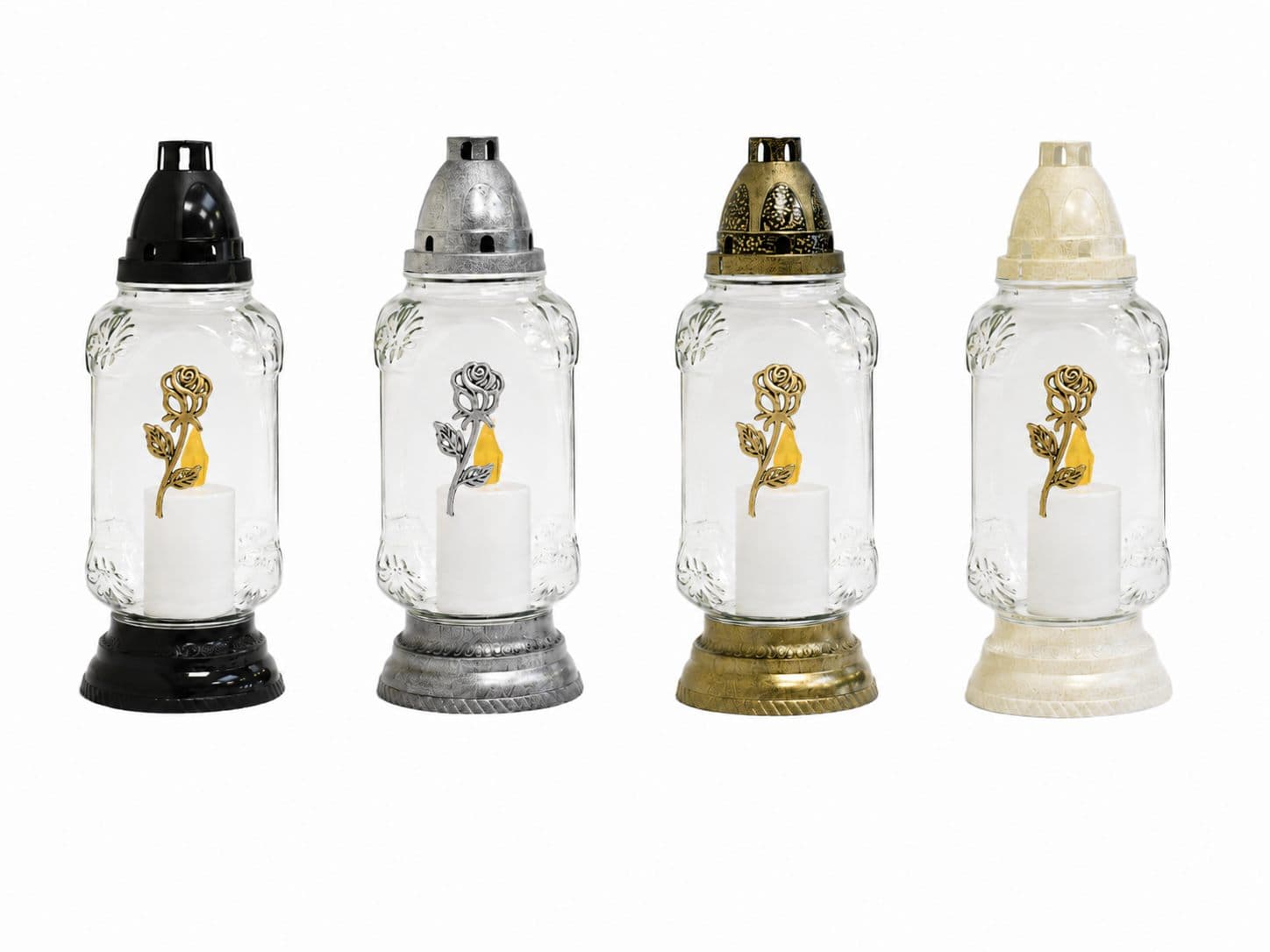PaxLaura RoseFL6070 glass lantern