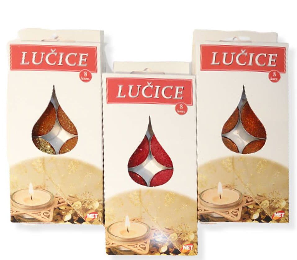 Scented Tealights Lds Vanilia Set
