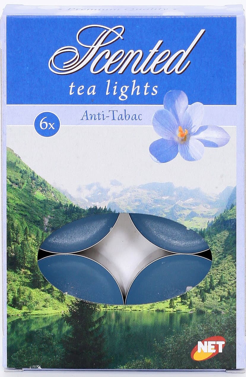 Scented Tealights Antitabac Set 6/1
