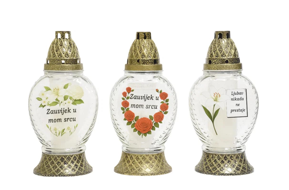 Paxlaura Srce S-Epi-U Nadgrobni Lampion