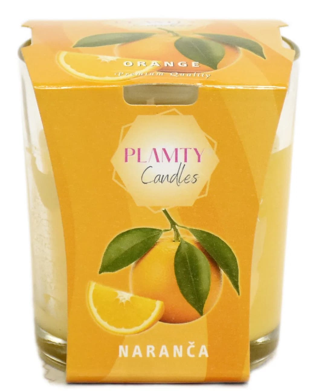 Scented Candle Rpzip Orange