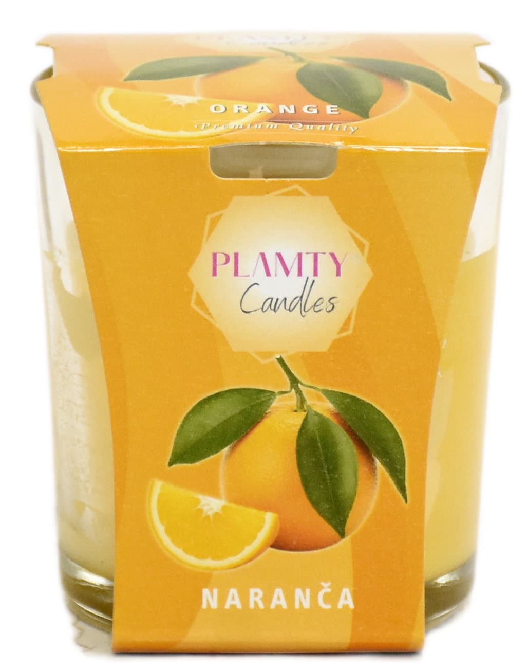 Scented Candle Rpzip Orange