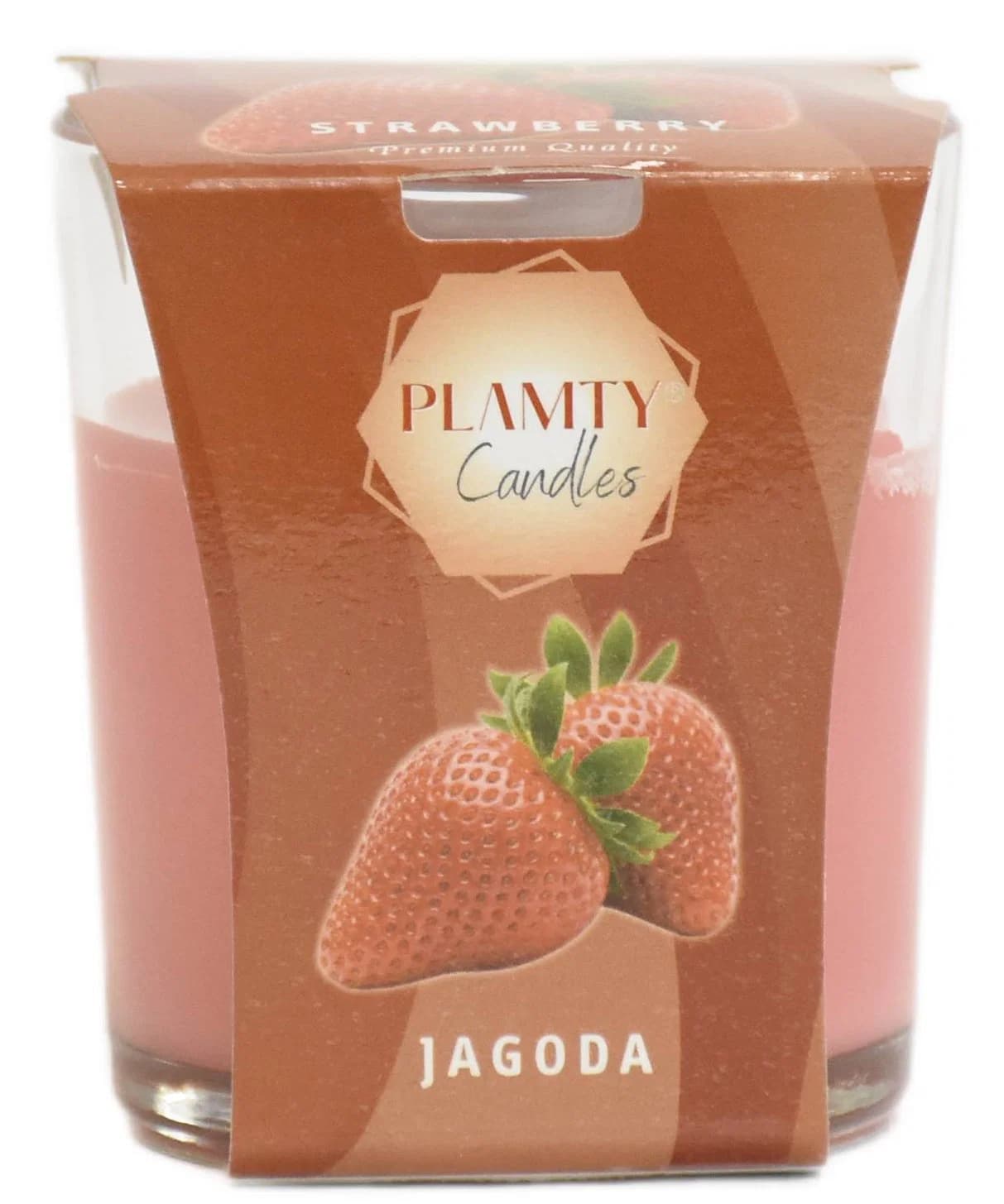 Scented Candle Rpzip Strawberry