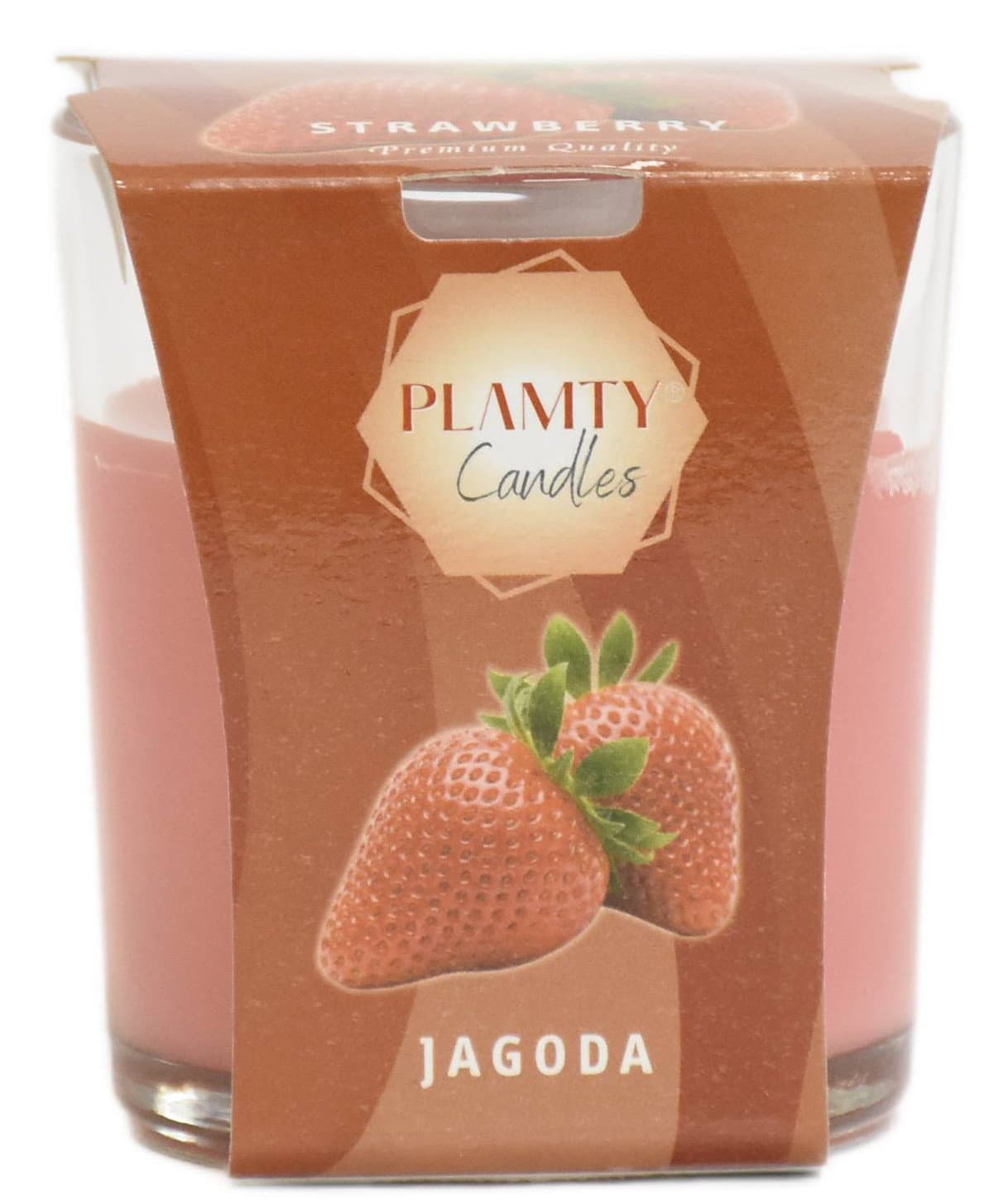 Scented Candle Rpzip Strawberry
