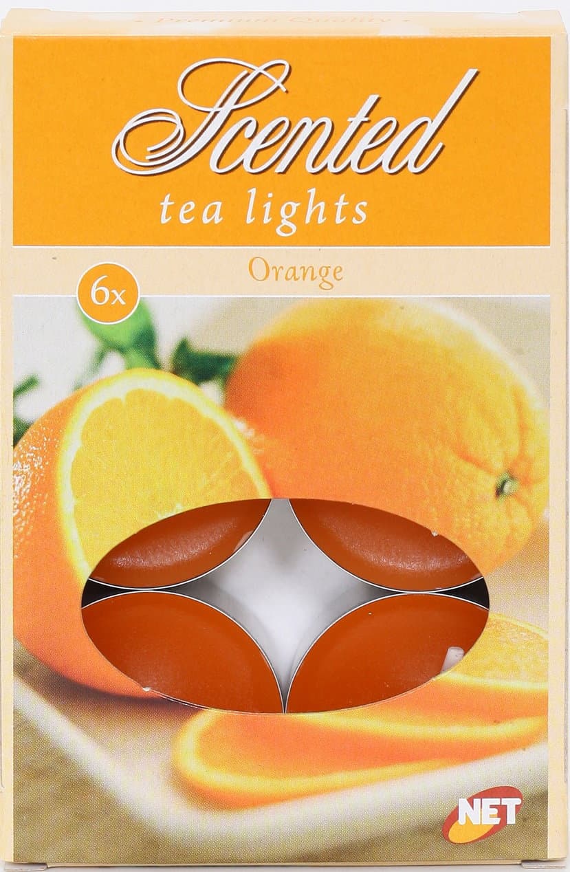 Scented Tealights Orange Set