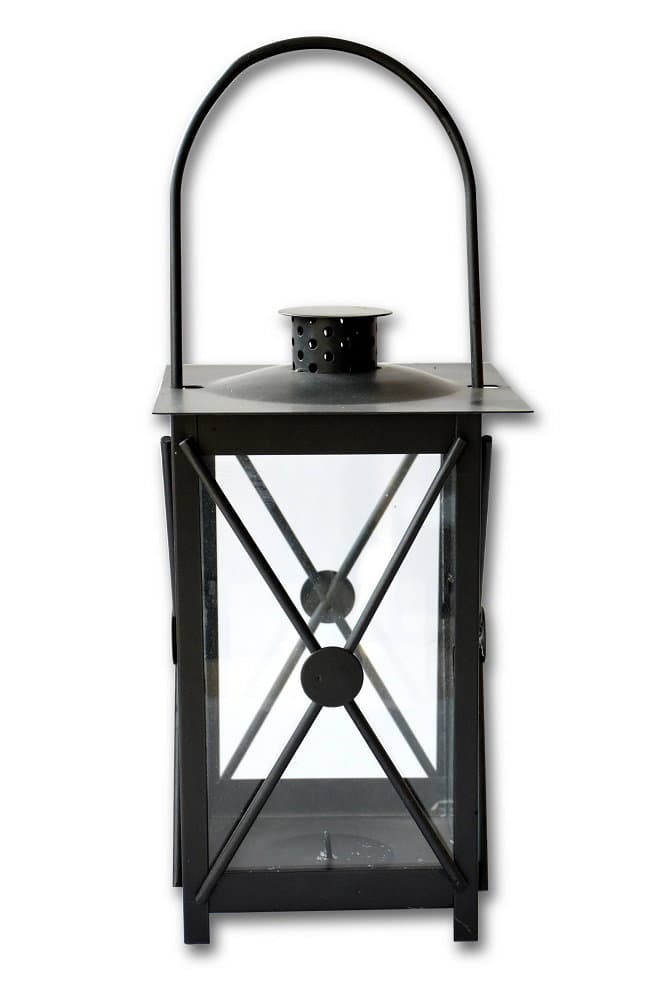 Glass Candle Lantern A-65 in color