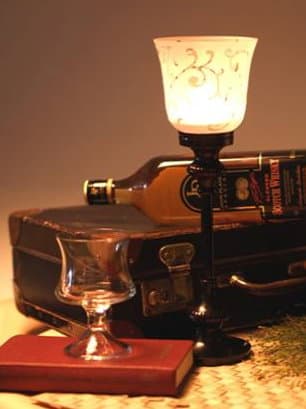 Candle holder 10045 M-ch Brass Deko
