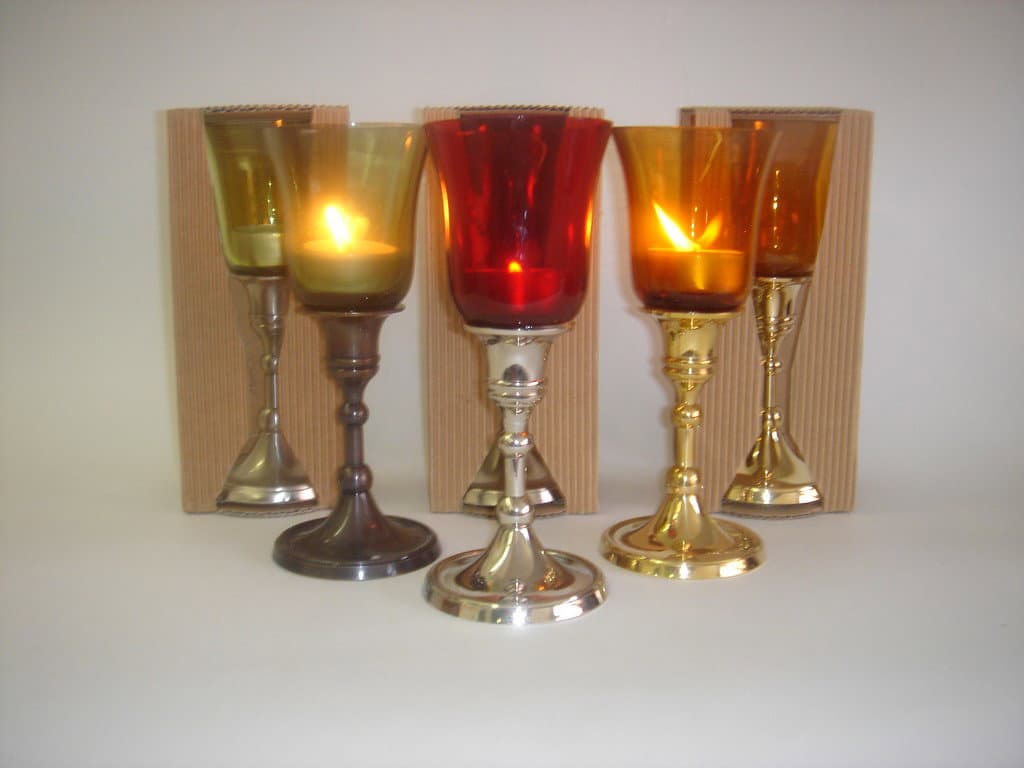 Kerzenhalter 99608 2/1 Brass