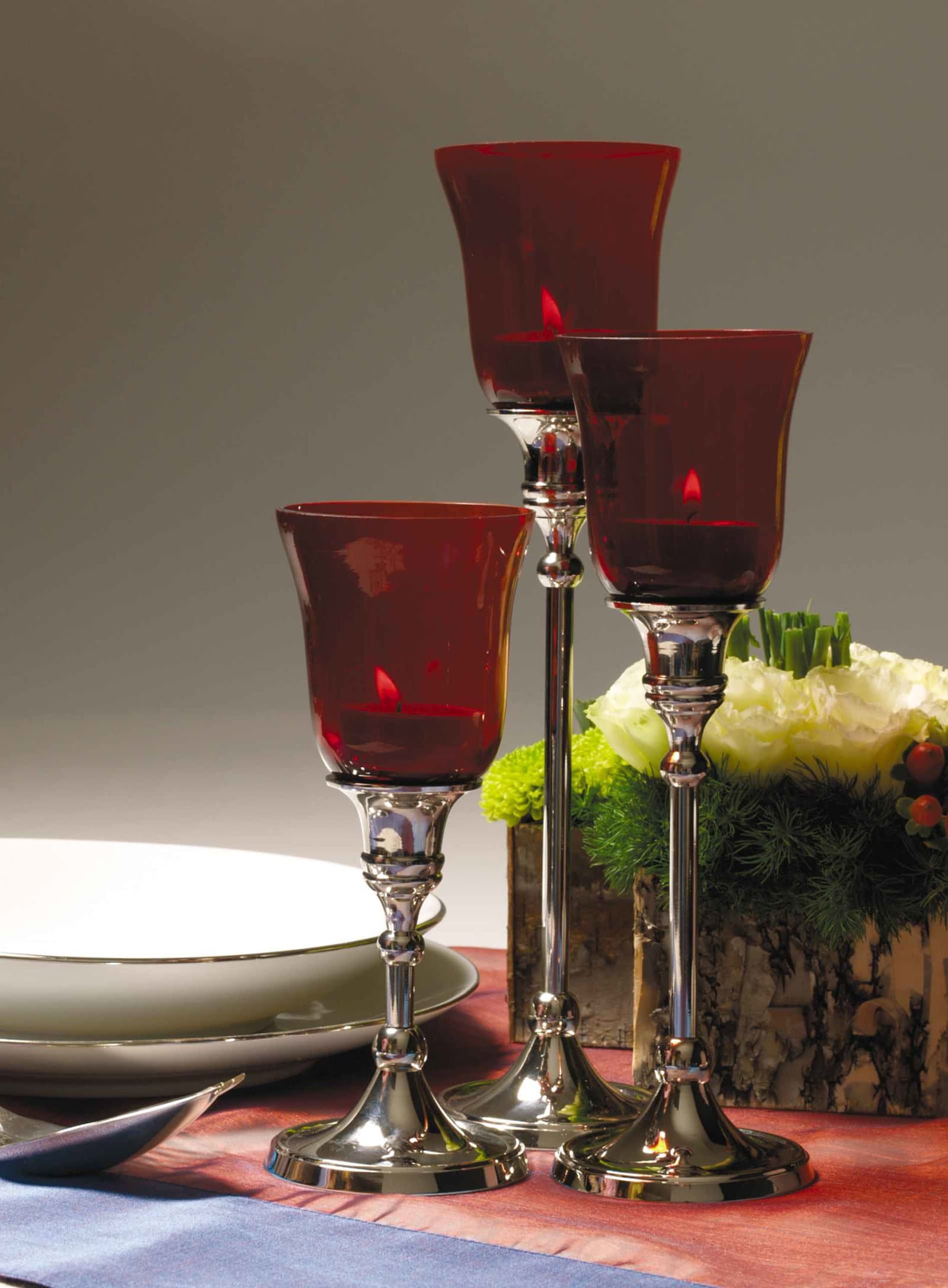 Candle holder 99608 3/1 Brass